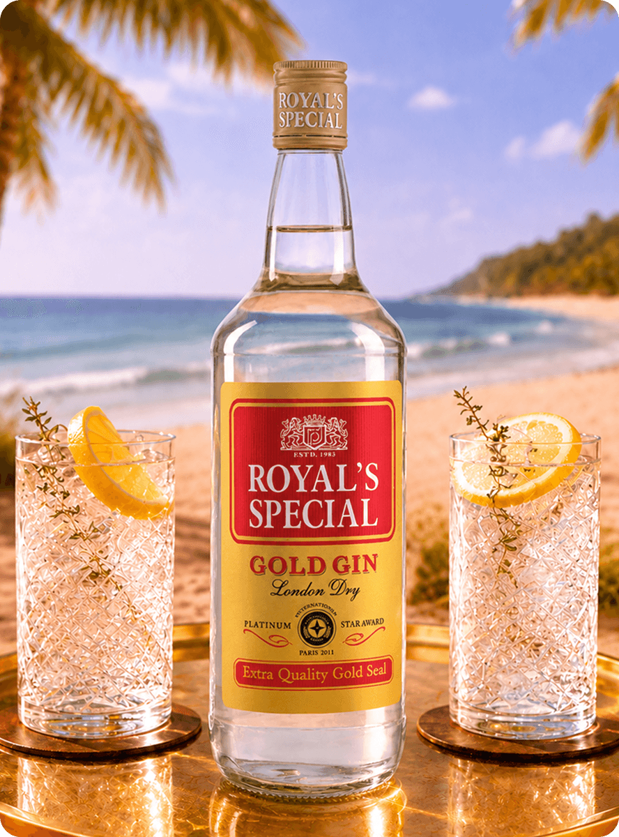 Royal's Special Gold Gin