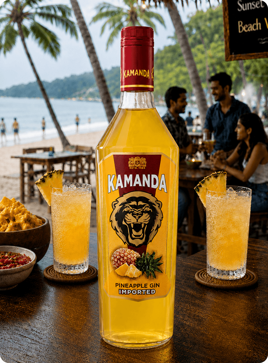Kamanda pineapple gin