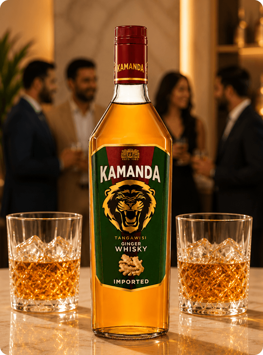 Kamanda ginger whisky