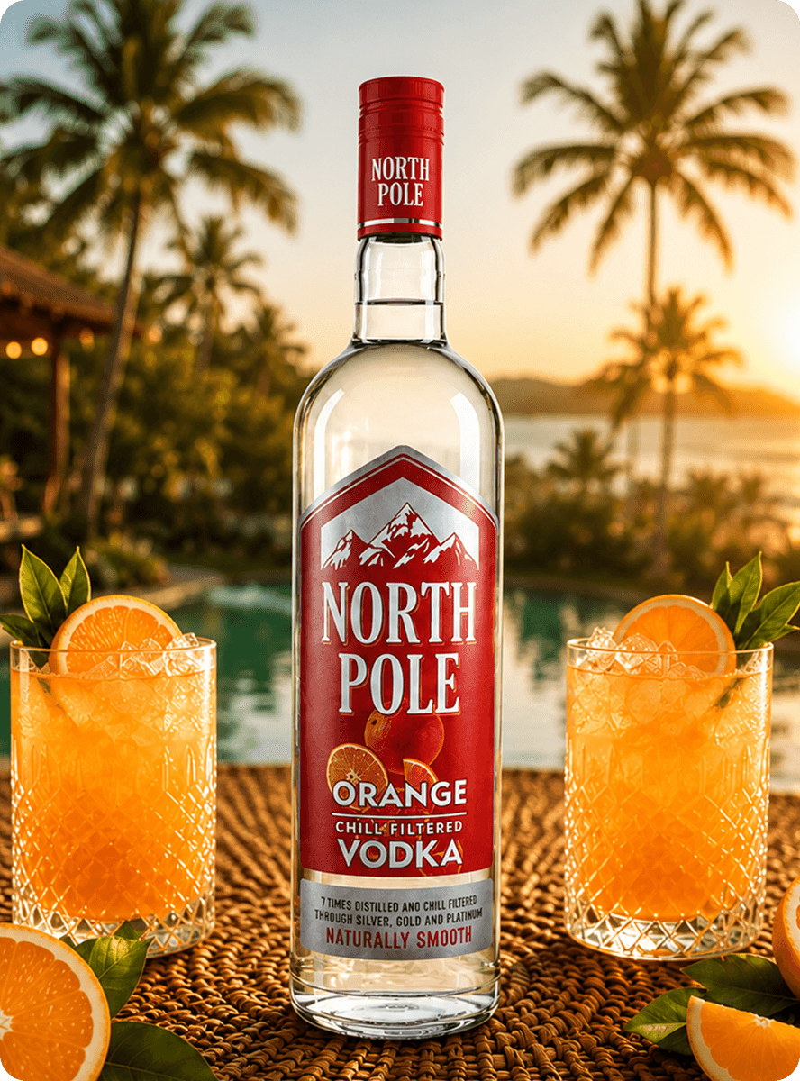 North Pole Orange Vodka