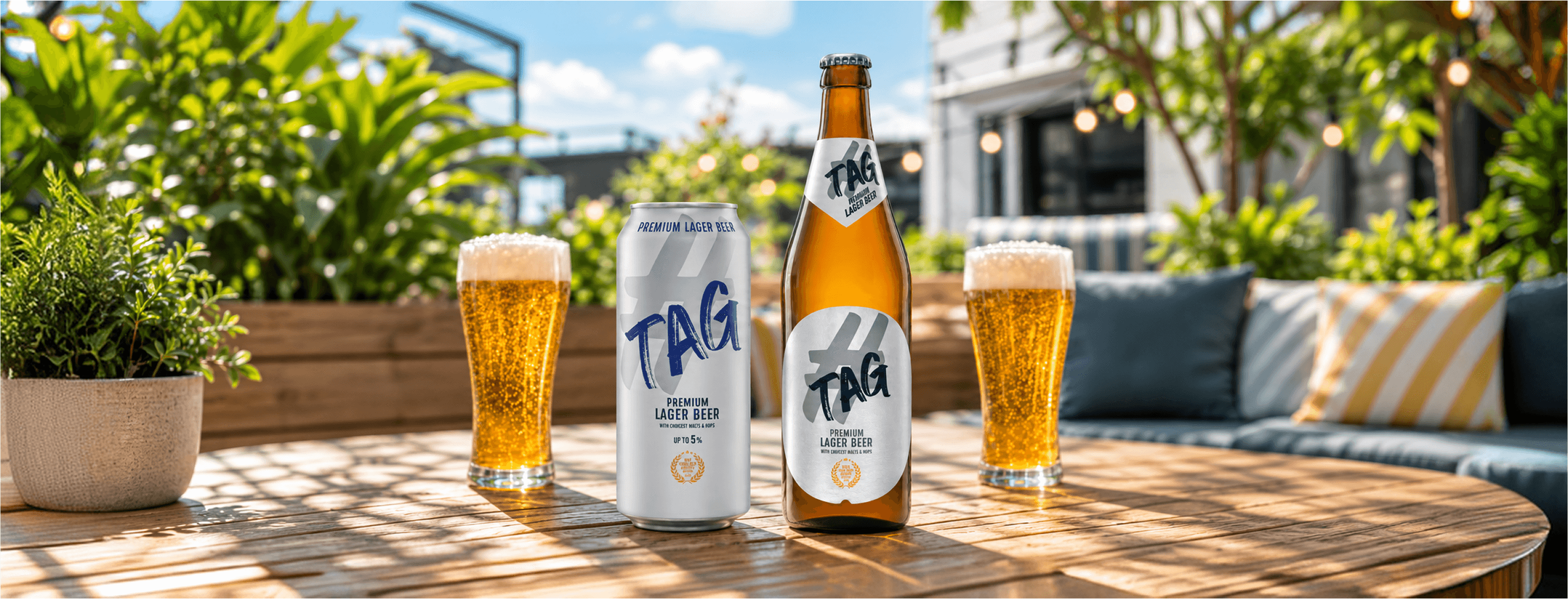Tag Strong Beer