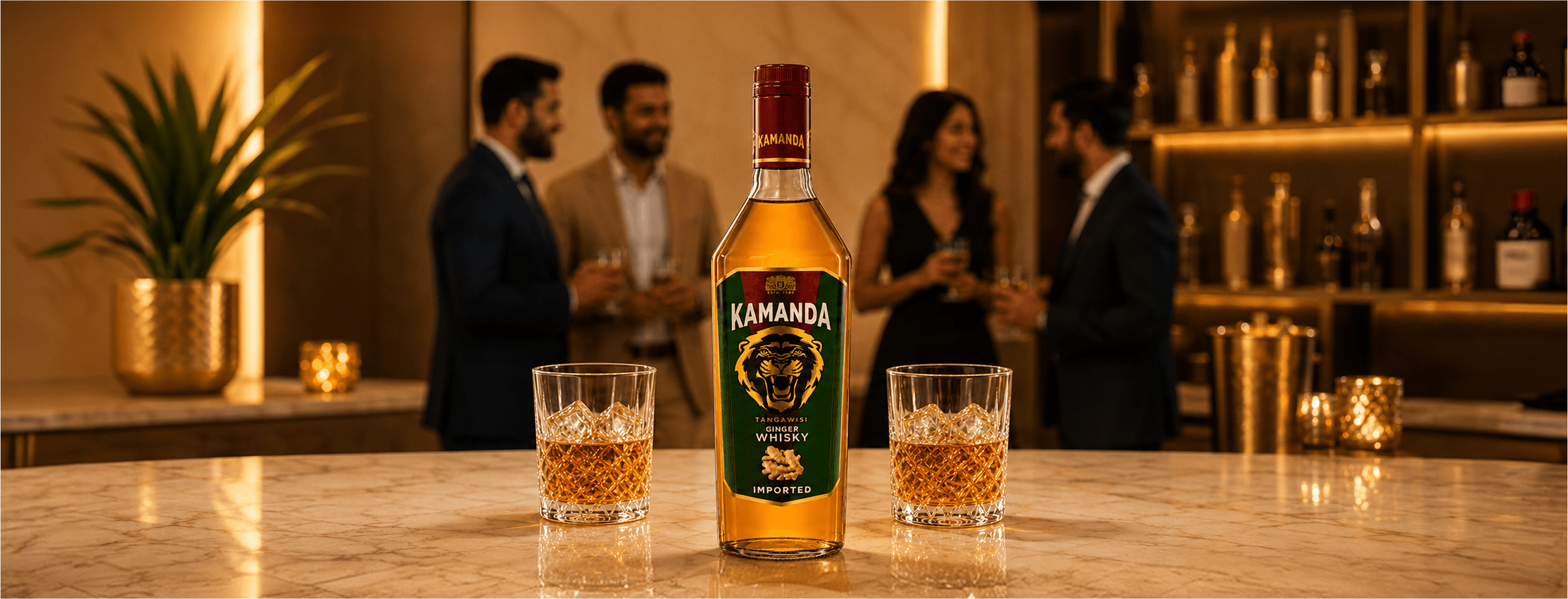 kamanda ginger whisky