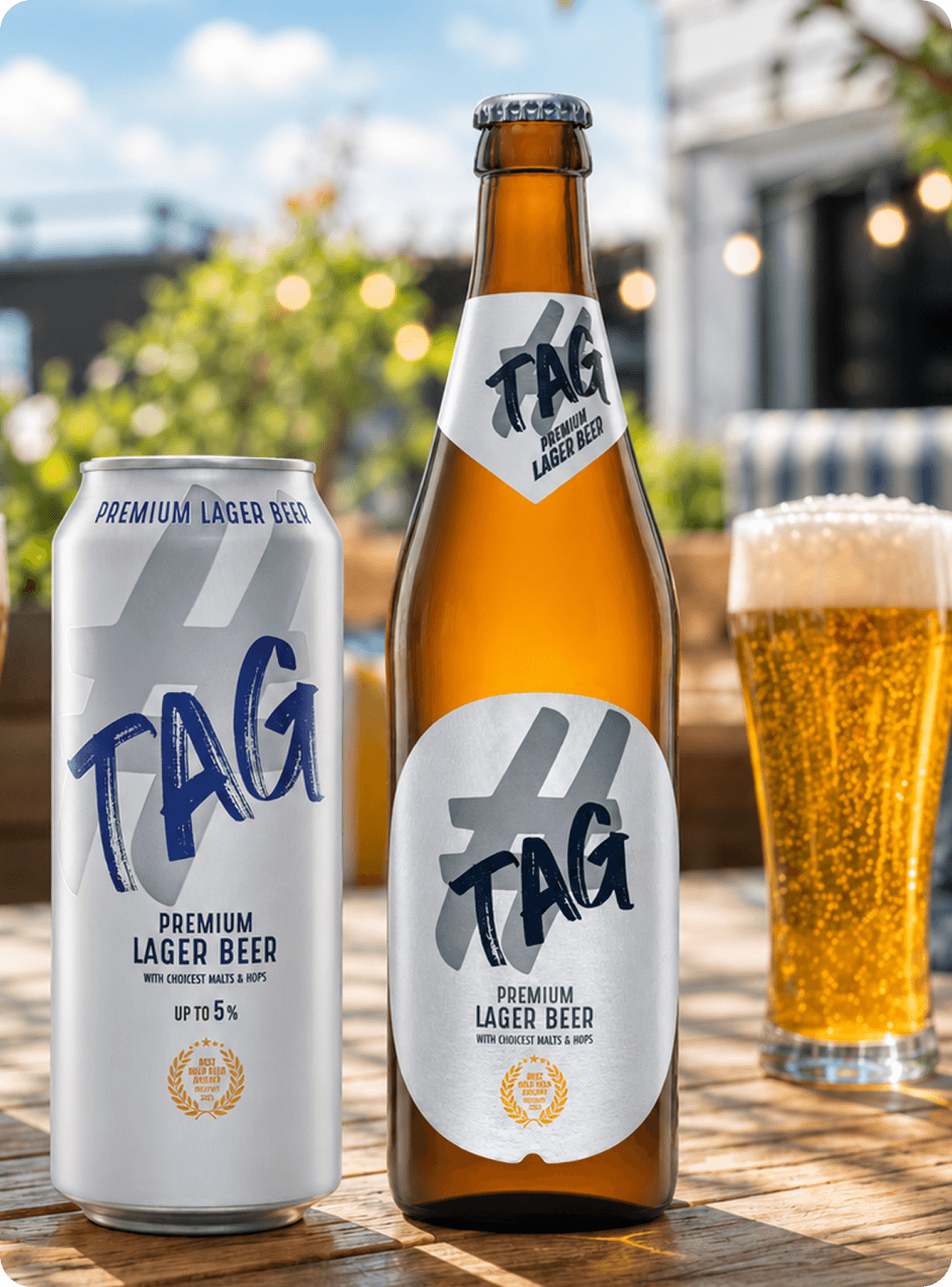 TAG Lager Beer